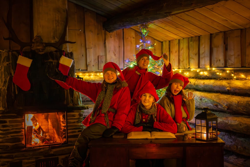 Elves at Santa's Secret World