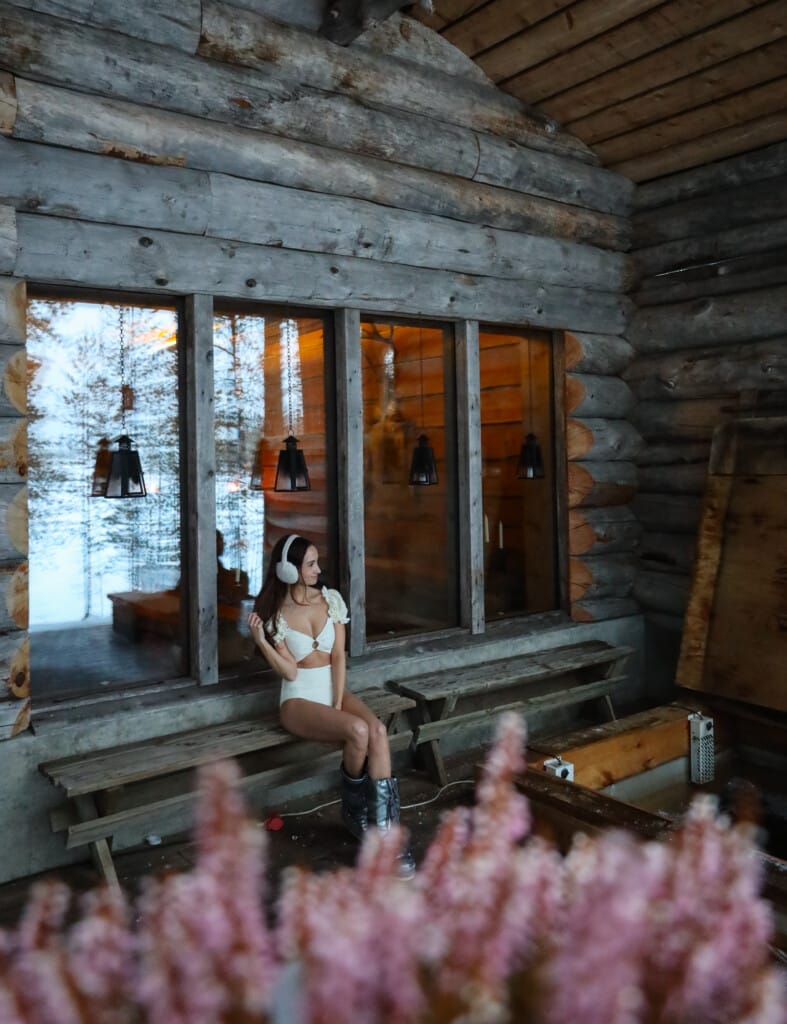 Finnish Sauna Experience in the middle of Arctic Forest